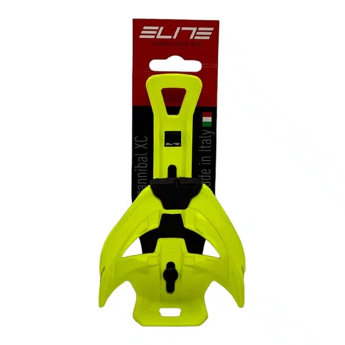 SUPORTE GARRAFA/CARAMANHOLA ELITE CANNIBAL XC AMARELO FLUOR/