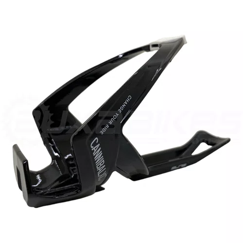 SUPORTE GARRAFA/CARAMANHOLA ELITE CANNIBAL XC PRETO/BRANCO