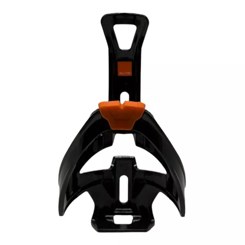 SUPORTE GARRAFA/CARAMANHOLA ELITE CANNIBAL XC PRETO/LARANJA