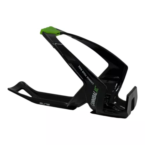 SUPORTE GARRAFA/CARAMANHOLA ELITE CANNIBAL XC PRETO/VERDE