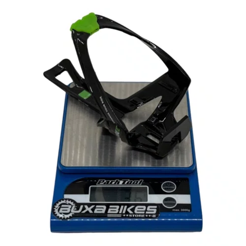 SUPORTE GARRAFA/CARAMANHOLA ELITE CANNIBAL XC PRETO/VERDE