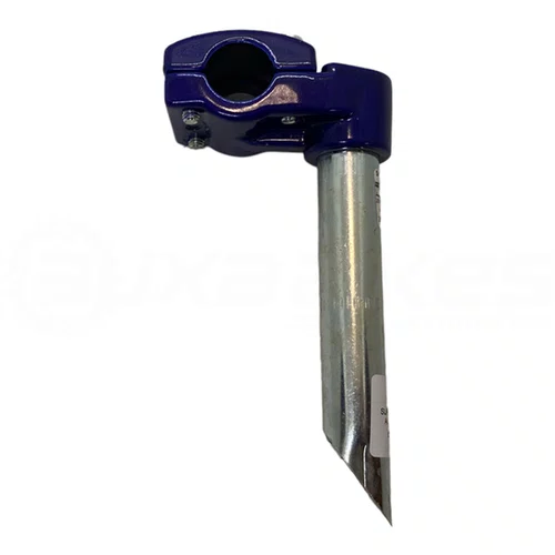 SUPORTE GUIDAO BMX ALUMINIO AZUL 4 PARAFUSOS