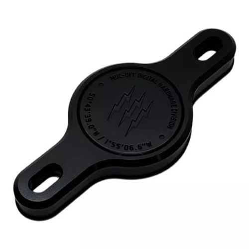 SUPORTE P/ RASTREADOR AIRTAG SECURE TAG HOLDER MUC-OFF PRETO