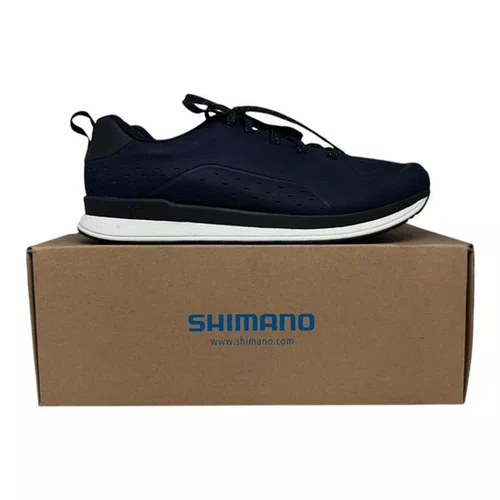 TENIS/SAPATILHA SHIMANO CT500 PLATAFORMA/CLIP AZUL TAM 46 EU