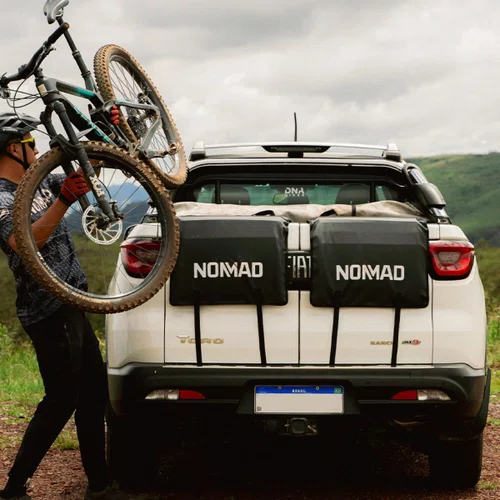 TRANSBIKE DE CAÇAMBA TRUCKPAD NOMAD DUOS 2 BIKES