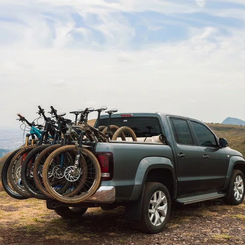 TRANSBIKE DE CAÇAMBA TRUCKPAD NOMAD PRO GRANDE 5 BIKES