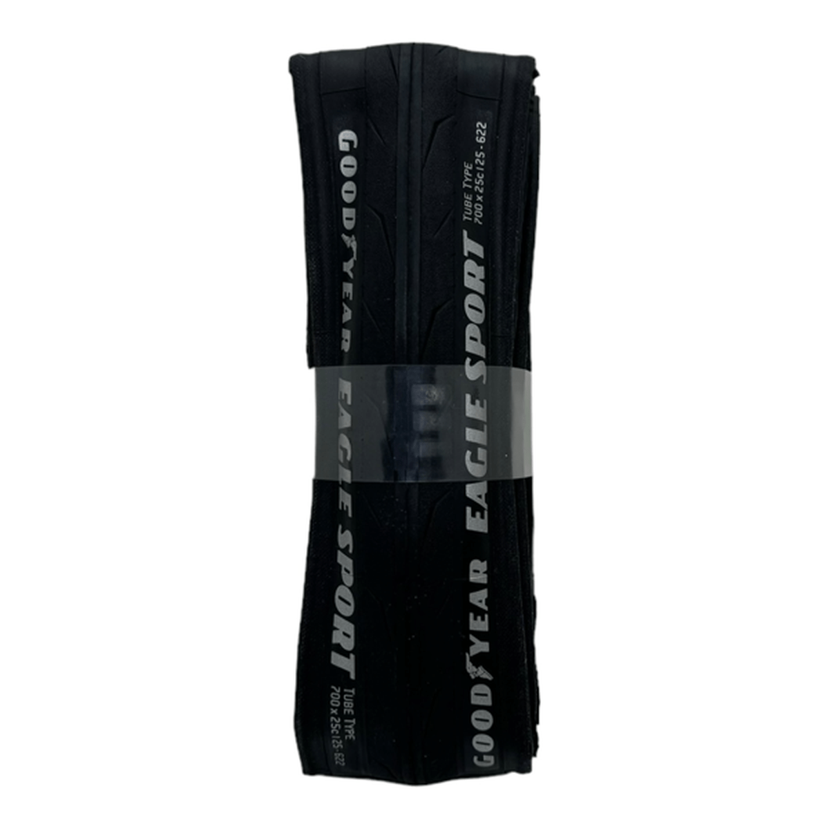 PAR PNEUS SPEED GOODYEAR EAGLE SPORT TUBE TYPE PRETO 700X25