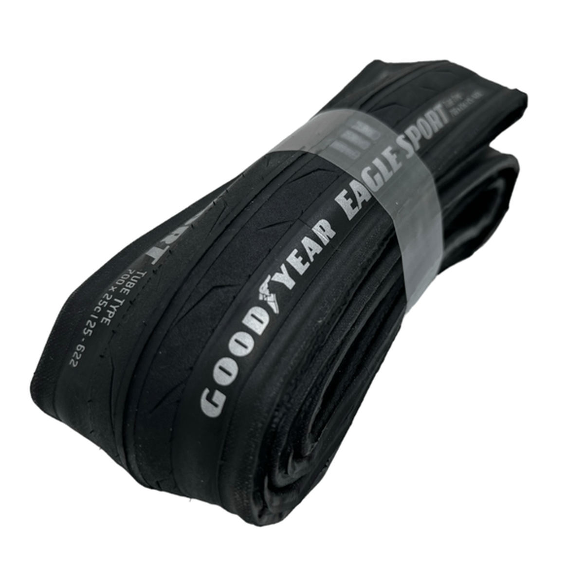 PAR PNEUS SPEED GOODYEAR EAGLE SPORT TUBE TYPE PRETO 700X25