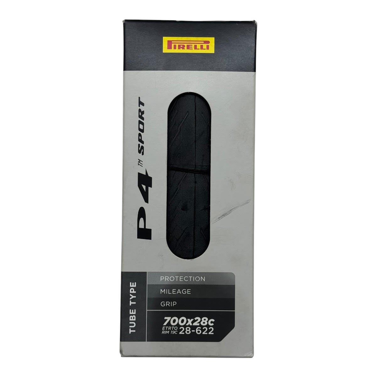PNEU SPEED/ROAD PIRELLI P4 SPORT 700X28C TUBE TYPE PRETO