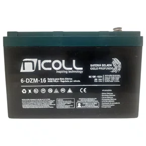 BATERIA PATINETE/BICICLETA ELETRICA 12V 16AH CHUMBO
