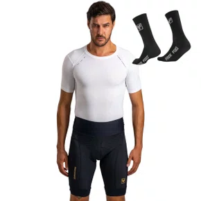 BERMUDA CICLISMO MASCULINA FREE FORCE PERFORMANCE GEL 2025