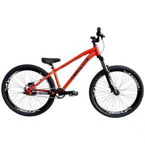 BICICLETA ABSOLUTE BRUTUS PRO LARANJA WHEELING/GRAU