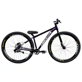 BICICLETA ABSOLUTE NERO 5 ROXA ARO 29 WHEELING/GRAU
