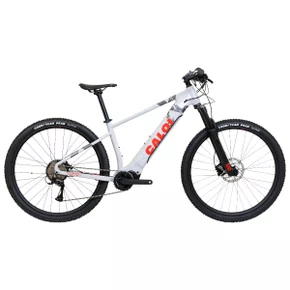 BICICLETA ELETRICA CALOI E-VIBE EXPLORER CINZA C/ ACELERADOR