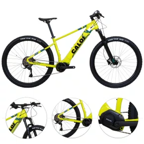 BICICLETA ELETRICA CALOI E-VIBE EXPLORER VERDE C/ ACELERADOR