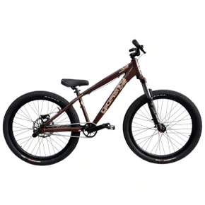 BICICLETA GIOS 4TRIX MARROM 26 SINGLE SPEED WHEELING/GRAU