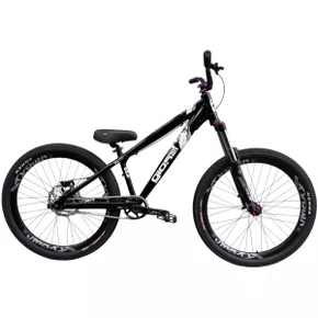 BICICLETA GIOS FRX-EVO PRETO/BRANCO/ROXO SINGLE GRAU