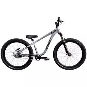 BICICLETA HUPI NAJA 2026 CINZA/PRETO ARO 26 WHEELING/GRAU