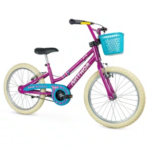 BICICLETA INFANTIL ARO 20 FEMININA NATHOR LOVELY ROSA