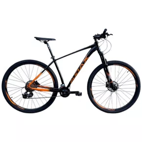 BICICLETA MTB ARO 29 AUDAX HAVOK TX 16V PRETO/LARANJA TAM 19