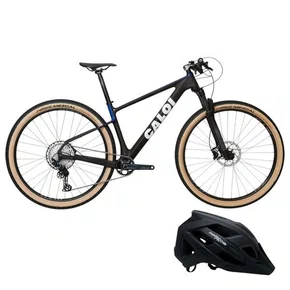BICICLETA MTB ARO 29 CALOI ELITE CARBON SPORT PRETO/AZUL