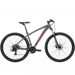 BICICLETA MTB ARO 29 OGGI HACKER SPORT GRAFITE/VERMELHO/PRET