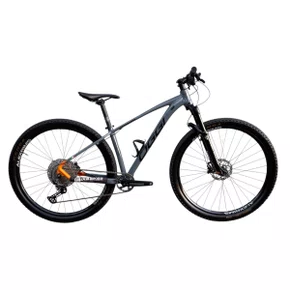 BICICLETA OGGI BIG WHEEL 7.3 DEORE 12V GRAF/LARANJA TAM P
