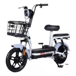 BICICLETA/SCOOTER ELETRICA DROPP JOY CITY 500W BRANCA/CINZA