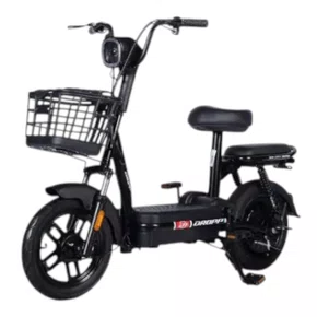 BICICLETA/SCOOTER ELETRICA DROPP JOY CITY 500W PRETA