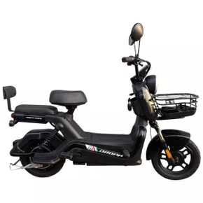BICICLETA/SCOOTER ELETRICA DROPP URBAN 650W ARO 14 PRETA
