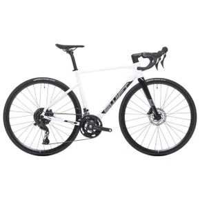 BICICLETA SPEED SWIFT ENDURAVOX COMP CUES BRANCO/PRETO TAM 5