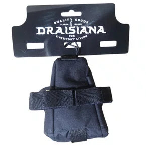 BOLSA DE SELIM GRAVEL/SPEED DRAISIANA ROAD COMPACTA PRETA