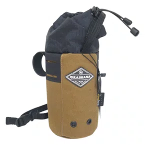 BOLSA/PORTA GARRAFA BIKE CICLOTURISMO DRAISIANA CASTOR CAQUI