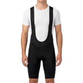 BRETELLE CICLISMO MASCULINO 100% EXCEEDA BIKE PRETO