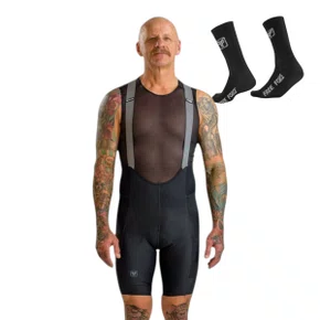 BRETELLE MASCULINO FREE FORCE ENDURANCE CARGO GEL PRETO