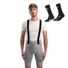 BRETELLE MASCULINO FREE FORCE TRAINING 2025 GEL CINZA