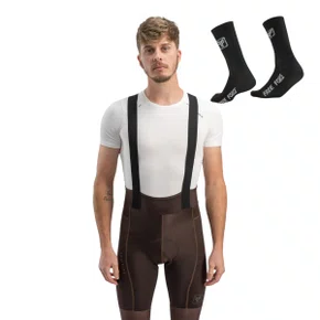 BRETELLE MASCULINO FREE FORCE TRAINING 2025 GEL MARROM