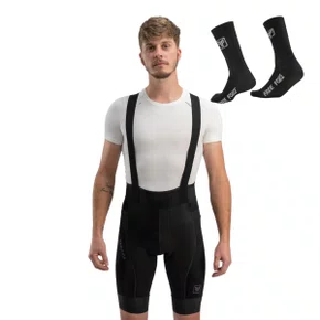 BRETELLE MASCULINO FREE FORCE TRAINING 2025 GEL PRETO