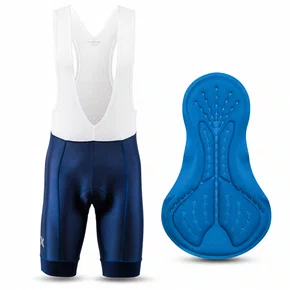 BRETELLE MASCULINO MTB SPEED MATTOS RACING BIKE GEL AZUL