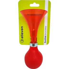 BUZINA/CORNETA FON FON ACRILICO BORRACHA ELLEVEN VERMELHA