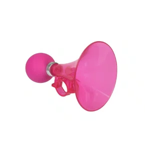 BUZINA/CORNETA FON FON ACRILICO COM BORRACHA ELLEVEN ROSA
