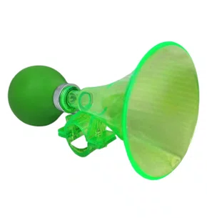 BUZINA/CORNETA FON FON ACRILICO COM BORRACHA ELLEVEN VERDE