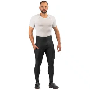 CALÇA CICLISMO MASCULINA FREE FORCE BASIC 3 BOLSOS PRETA 3G