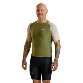 CAMISA C. MASCULINA FREE FORCE ENDURANCE RACEFIT VERDE