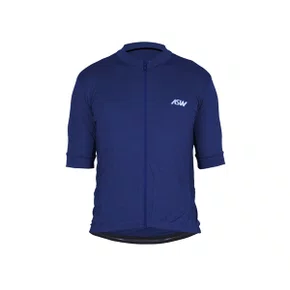 CAMISA CICLISMO MASCULINA ASW ESSENTIALS AZUL MARINHO G