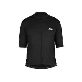 CAMISA CICLISMO MASCULINA ASW ESSENTIALS PRETO G