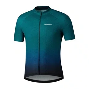 CAMISA CICLISMO MASCULINA SHIMANO TEAM JERSEY VERDE/AZUL M