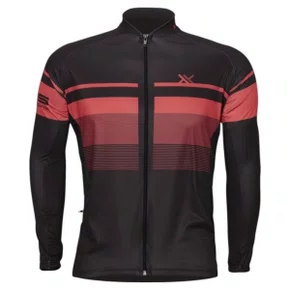 CAMISA MATTOS RACING TRACK II MANGA LONGA MASCULINA VERMELHO