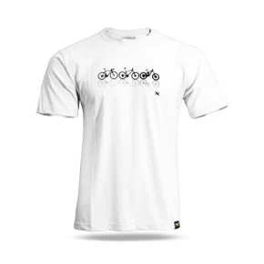 CAMISETA CASUAL MATTOS RACING BIKE CHOICE BRANCO