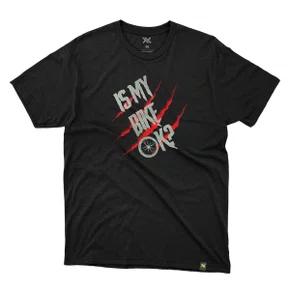 CAMISETA CASUAL MATTOS RACING MY BIKE OK PRETO